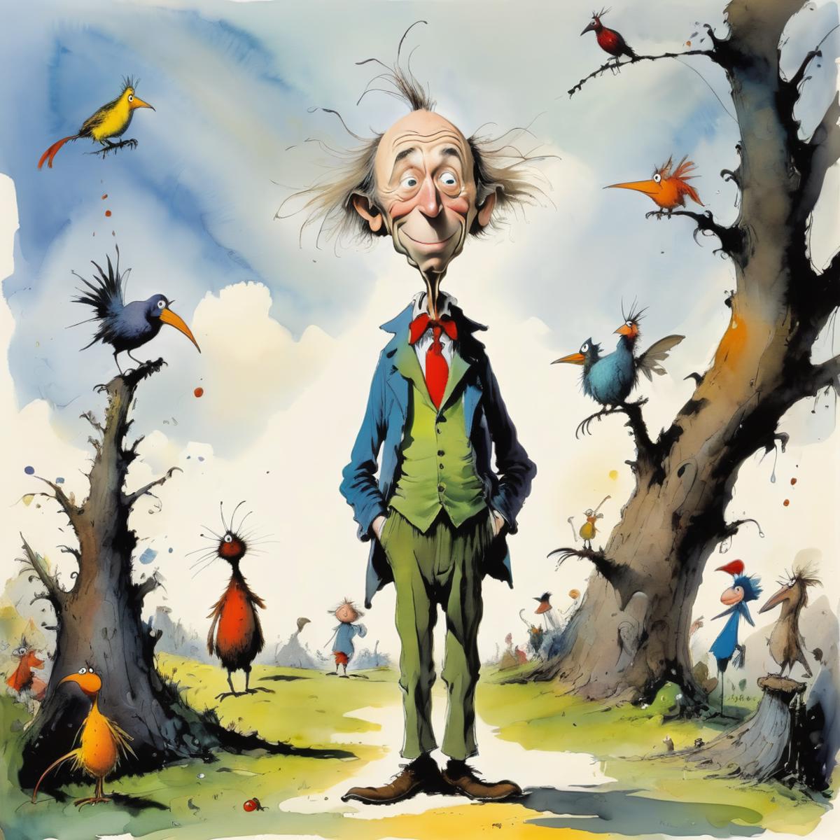 Quentin Blake Style image