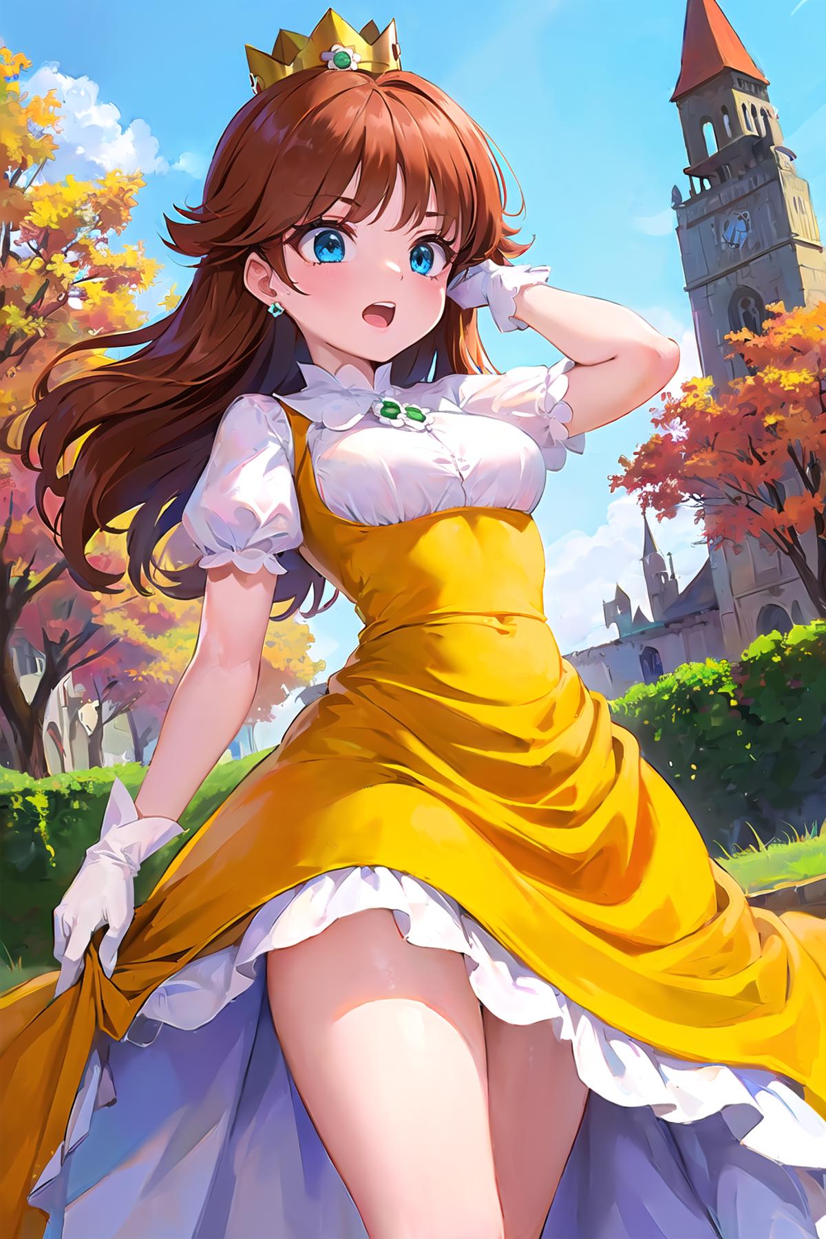 Princess Daisy (デイジー姫) - Super Mario Bros - COMMISSION image by brbm22jkbp2kfp2f