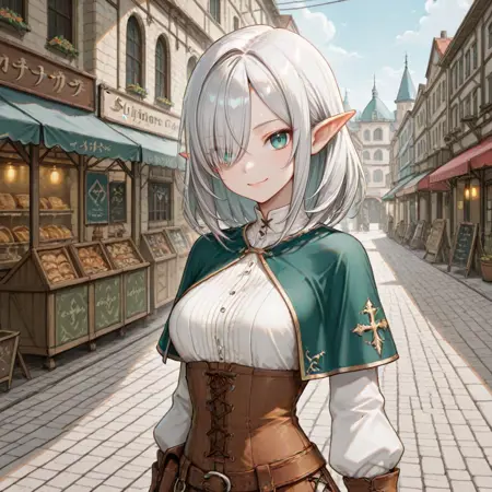 オリジナルAIキャラ Elf_Girl-3 [Elara Sylvania] エラーラ・シルヴァニア（第三弾）