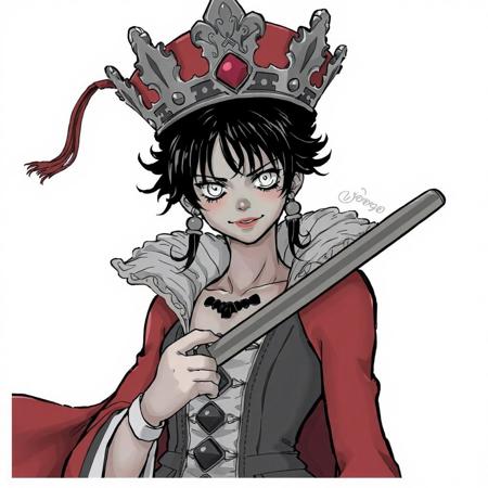 cover of Queen II, using Cooper from One Piece