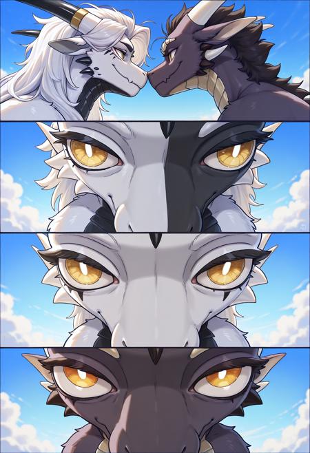 Forehead Touch Perspective | meme Concept Illustrious