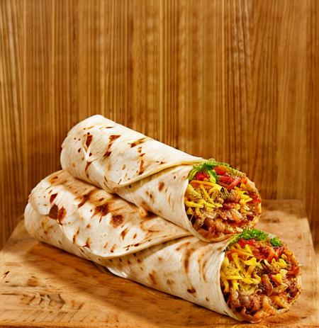 <lora:BuritoYUM:1> , Burito , one burito , close burito ,
