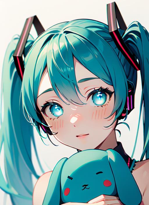 Hatsune Miku (with shiny eyes) image by Herrscher_AGGA2023