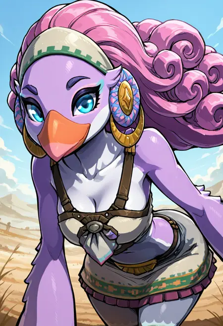 Saki: Wife of Teba | サキ (Zelda: Breath of the Wild) [Illustrious]