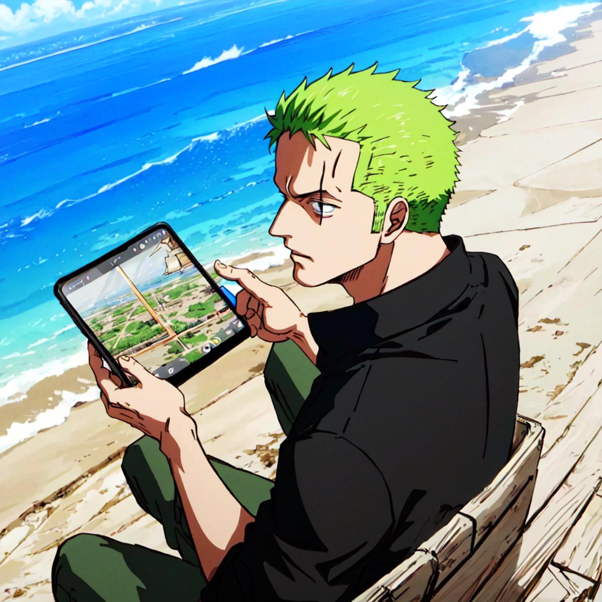 Zoro Play Mat, zoro png 4k 