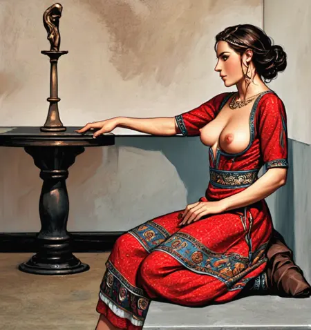 Minoan dress
