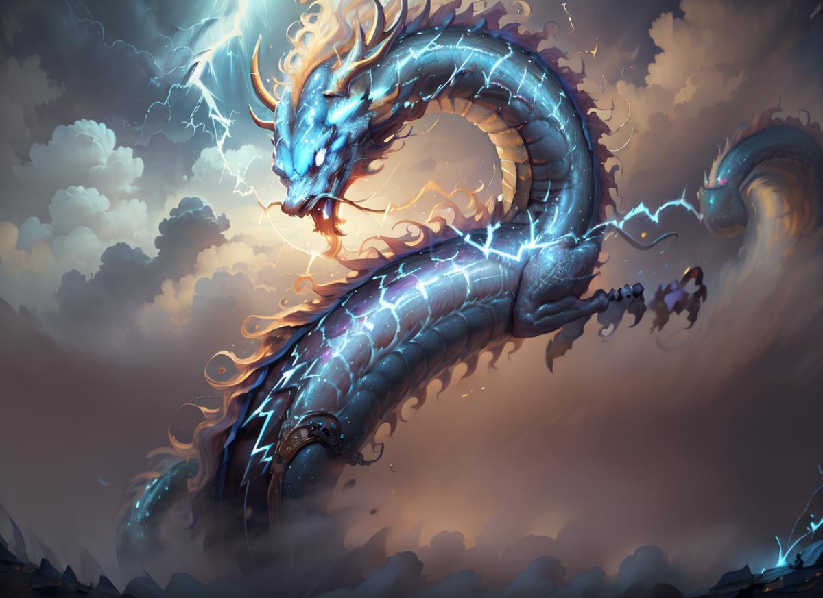 concept Loong(china dragon\eastern dragon)中国龙 image by Taintedcoil2