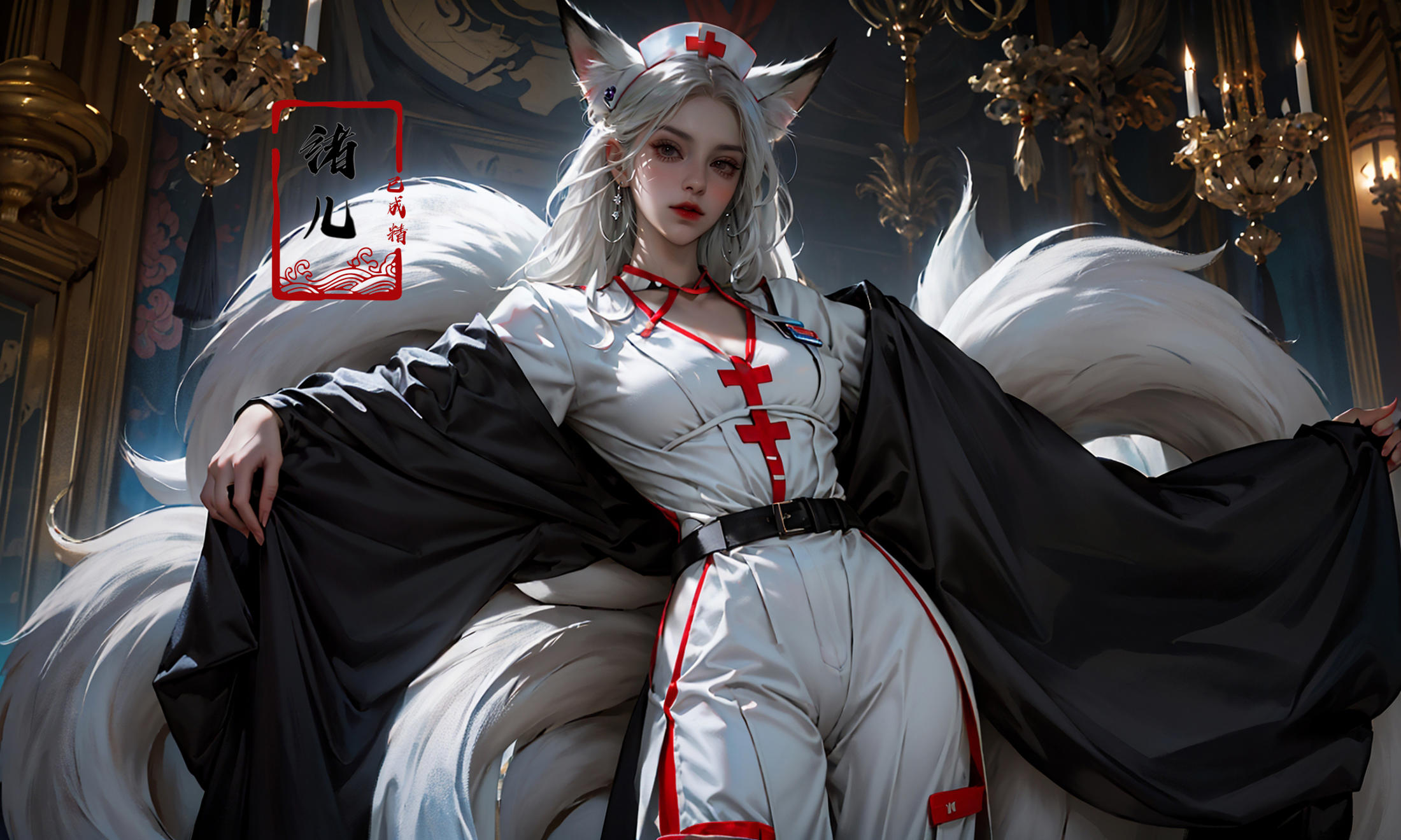 绪儿-九尾妖狐 The nine-tailed fox image by XRYCJ