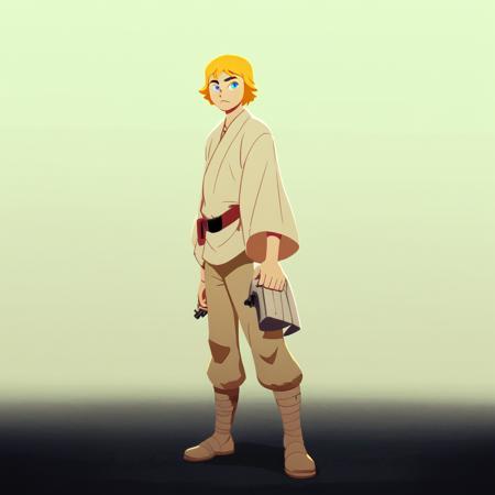 Star Wars Galaxy Of Adventures - Luke Skywalker V1