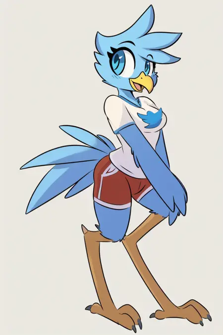 Twitter Bird (Anthro)