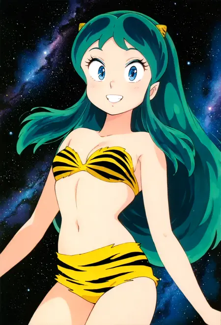 Lum Invader from Urusei Yatsura (Pierrot Style)[Pony+IL]