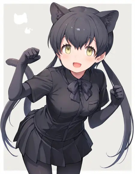 [kemono friends] クロヒョウ/black leopard [ILL/Pony]
