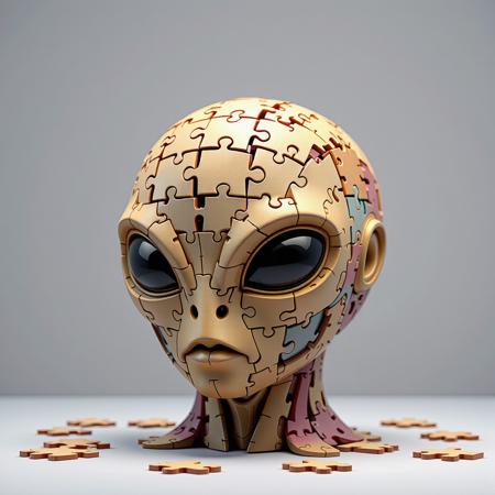 DP 3d Puzzle FLUX