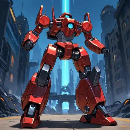 Mobile Suit Illustrious Mech