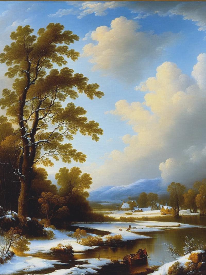 Salomon van Ruysdael Style image by Kappa_Neuro