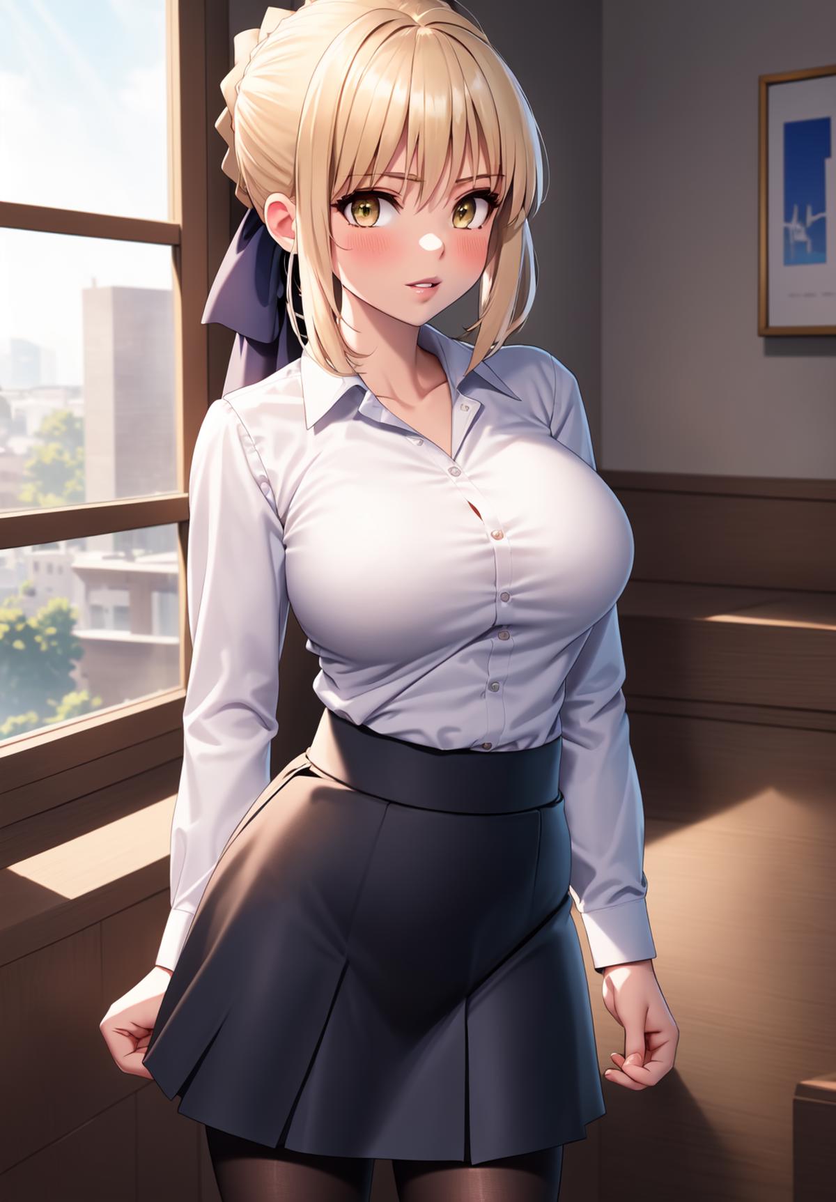Saberface - Fate Series image by AsaTyr