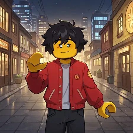 2D Lego Minifigure