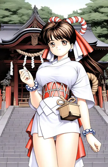 真道寺麗夢 (妖幻道夢)  illustrious/Pony XL ShindoujiReimu (YougenDoumu)