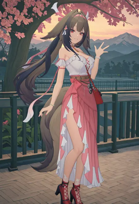 Ye Shunguang + Touch of Dawnlight Guide outfit - Zenless Zone Zero (ZZZ) - Illustrious