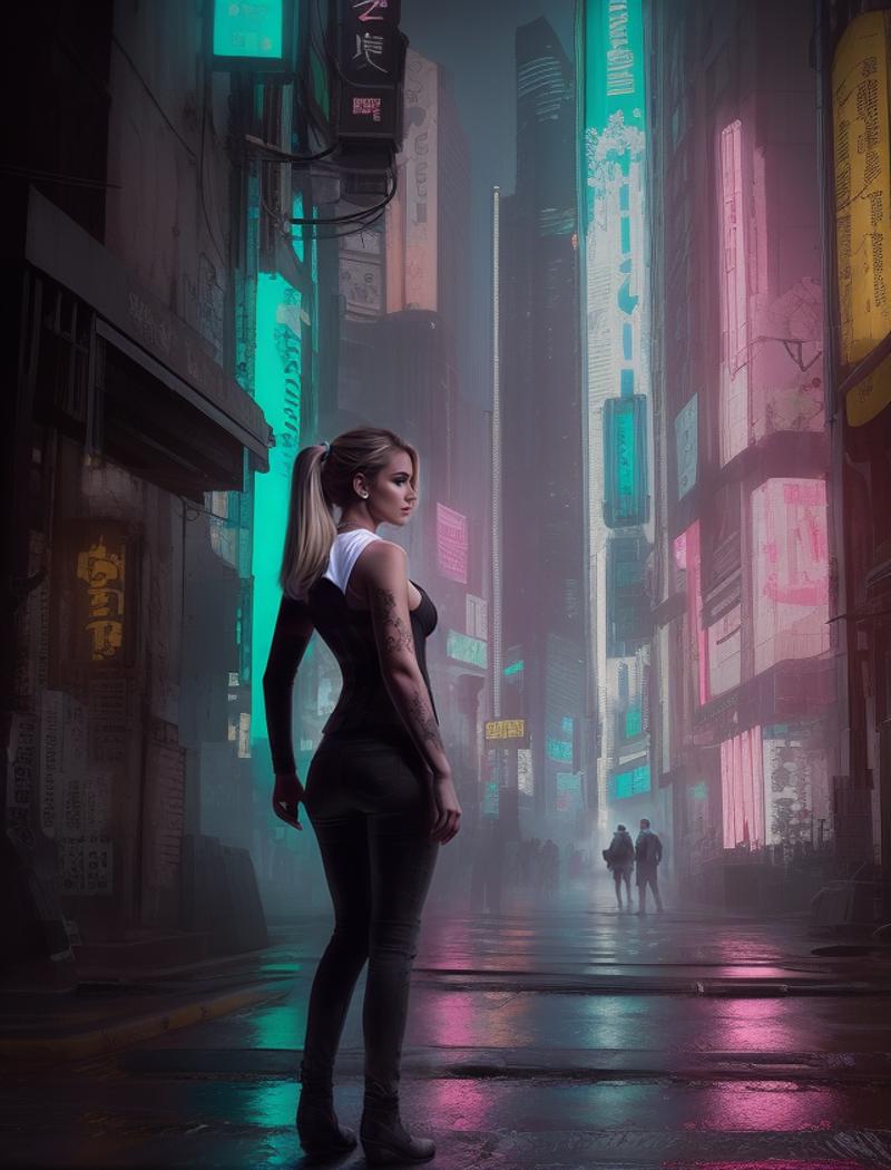 Cyberpunk 2077  image by natinitakira
