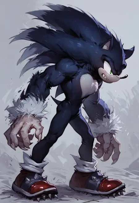Sonic the werehog