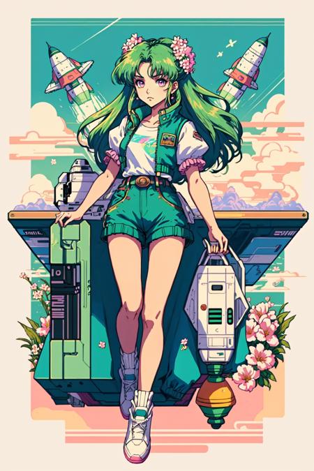 Retrowave Anime (Midjourney) v1.0