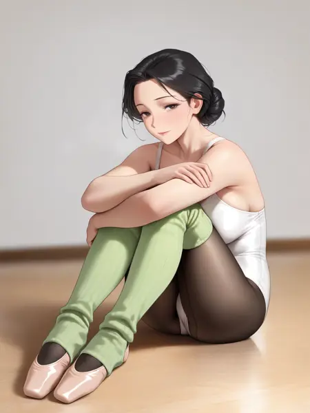 Thigh high leg warmers