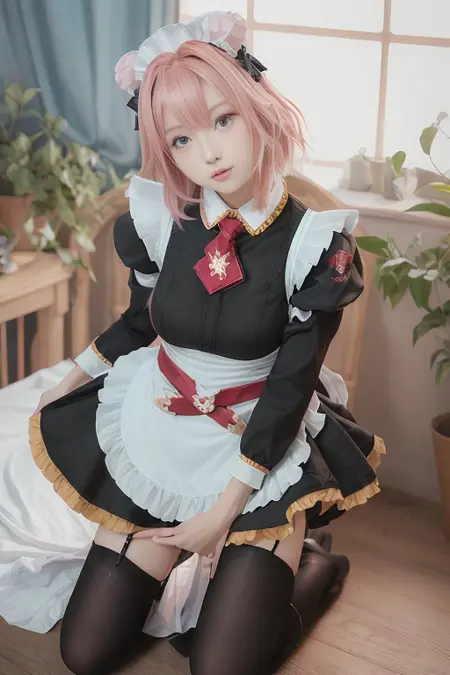 Astolfo cosplay (realistic)