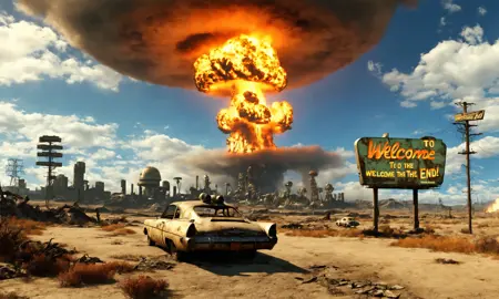 Fallout Landscapes SDXL (Concept)