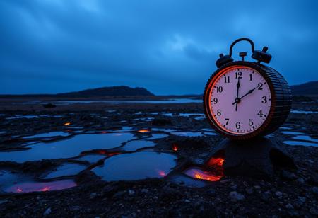 time is melting