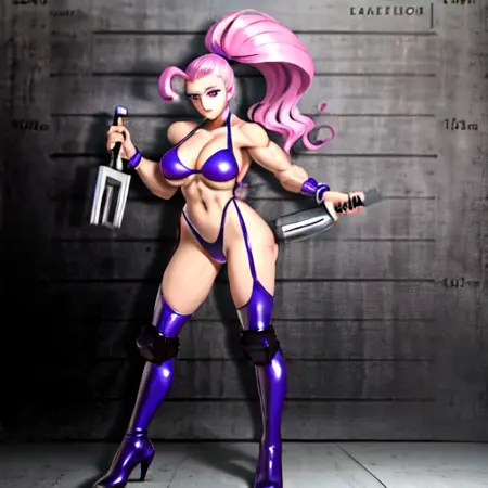 Carol/Brenda Basia From Captain Commando By PWAI
