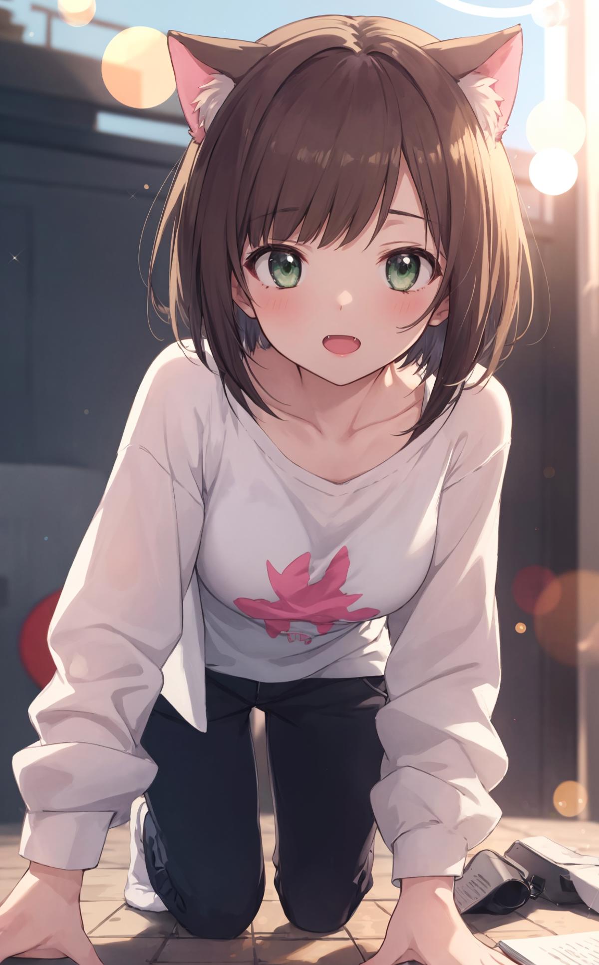 Maekawa Miku 前川みく / THE iDOLM@STER Cinderella Girls image by BomjsTelejkoyi