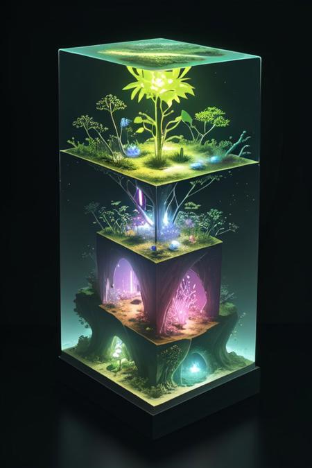 Micro Cube Worlds LoRa (SD 1.5, SDXL, IllustriousXL, PonyXL) SD 1.5