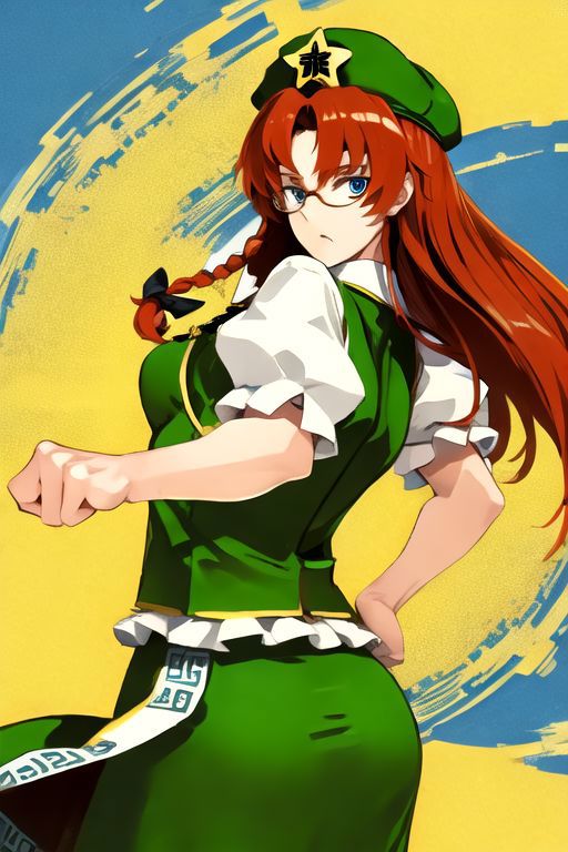 hong meiling (touhou) 红美玲 东方project image by TK31