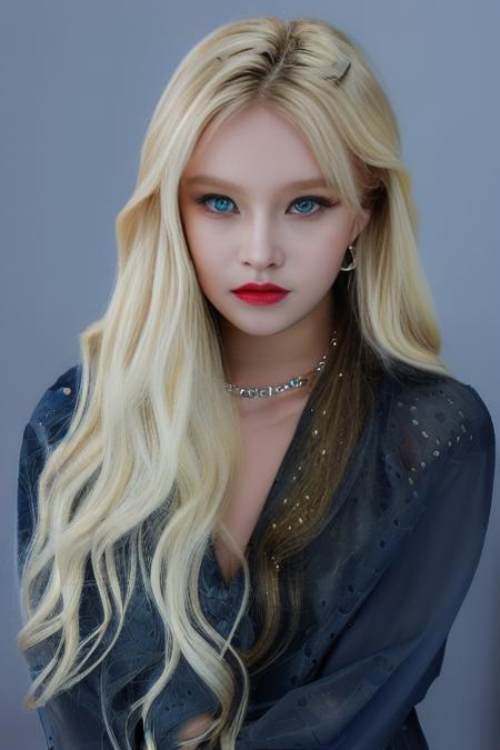 <lora:koreanDollLikeness_v10:0.7>
Nova: (a girl with (long blonde hair:1.2), (blue eyes:1.2), kpop idol, extremely cute, extremely beautiful, fashion model, 20-year-old)