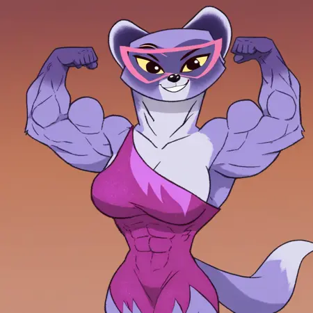 Sashi The Barbarian Animal (PonyXL)