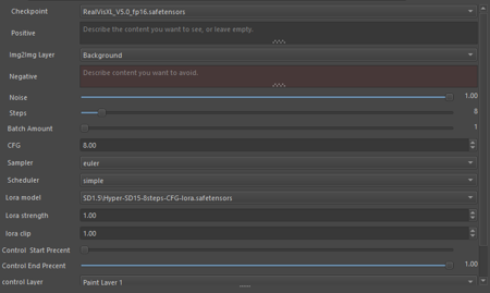 Krita Full ControlWorkflow v1 Krita Full Control v2