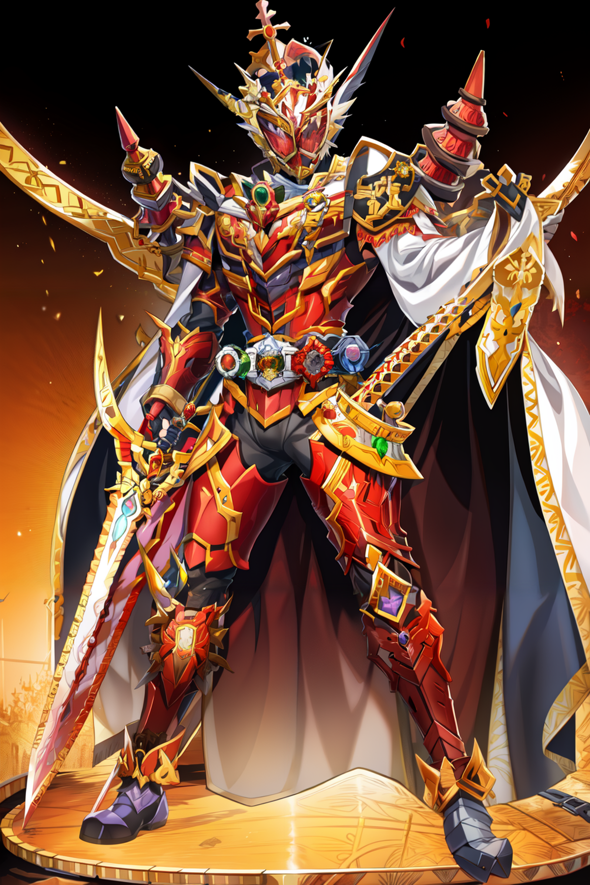 Kamen Rider LoRA (Type ZI-O) image by MassBrainImpact