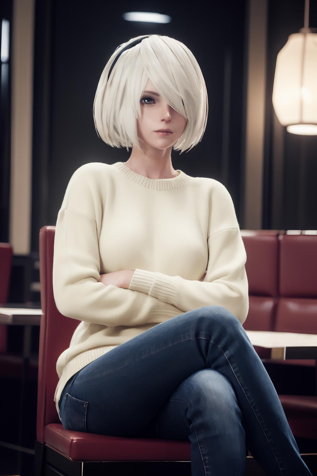 [XL&1.5] 2B (‎YoRHa No.2 Type B) Nier:Automata image by Monobot