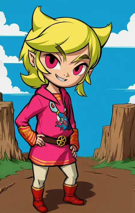 Windwaker Sticker Style