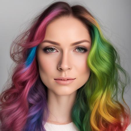 rainbow highlights