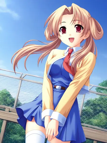 黒崎恵留 Kurosaki Eru (Orange_Pocket) illustrious