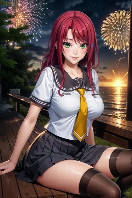 Yukimura Touko LoRA | Hoshi Ori Yume Mirai VN