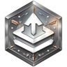 Silver Base model Badge