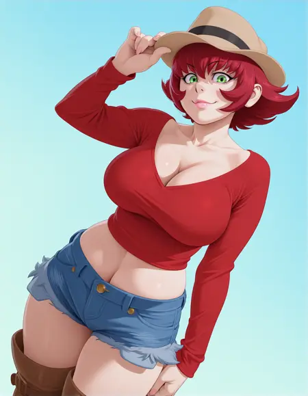 [Majenta Rose] Ariari Anaman Succubus - Chinchin Haeteru Akumakko GameCG Style Illustrious