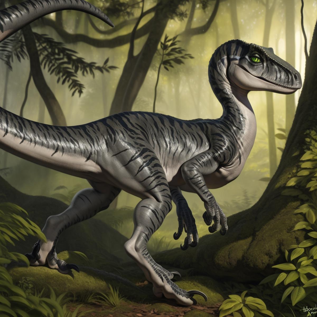 [Experimental] Velociraptor (Dinosaur) image by Homann45