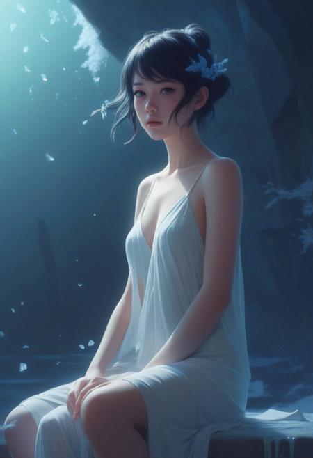 Ethereal icy creature, 
spirit-like, 
crafted in Unreal Engine, 
with artistic influences from Greg Rutkowski, 
Loish, 
Rhads, 
Beeple, 
Makoto Shinkai, 
Lois van Baarle, 
Ilya Kuvshinov, 
Rossdraws, 
Tom Bagshaw, 
Alphonse Mucha, 
bathed in global illumination against a detailed and intricate environment, 
digital painting, 
ultra-realistic, 
vol, 
unreal engine, 
greg rutkowski, 
loish, 
rhads, 
beeple, 
makoto shinkai and lois van baarle, 
ilya kuvshinov, 
rossdraws, 
tom bagshaw, 
alphonse mucha, 
global illumination, 
detailed and intricate environment, 
unreal engine, 
greg rutkowski, 
loish, 
rhads, 
beeple, 
makoto shinkai and lois van baarle, 
ilya kuvshinov, 
rossdraws, 
tom bagshaw, 
alphonse mucha, 
global illumination, 
detailed and intricate environment