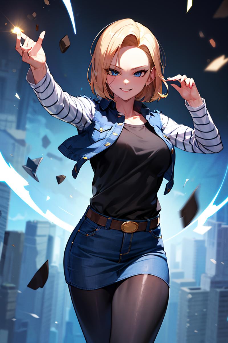 Android 18 (Dragon Ball) image by CitronLegacy