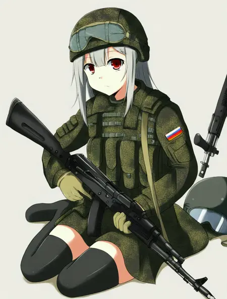 Russian soldier uniform (Illustrious)