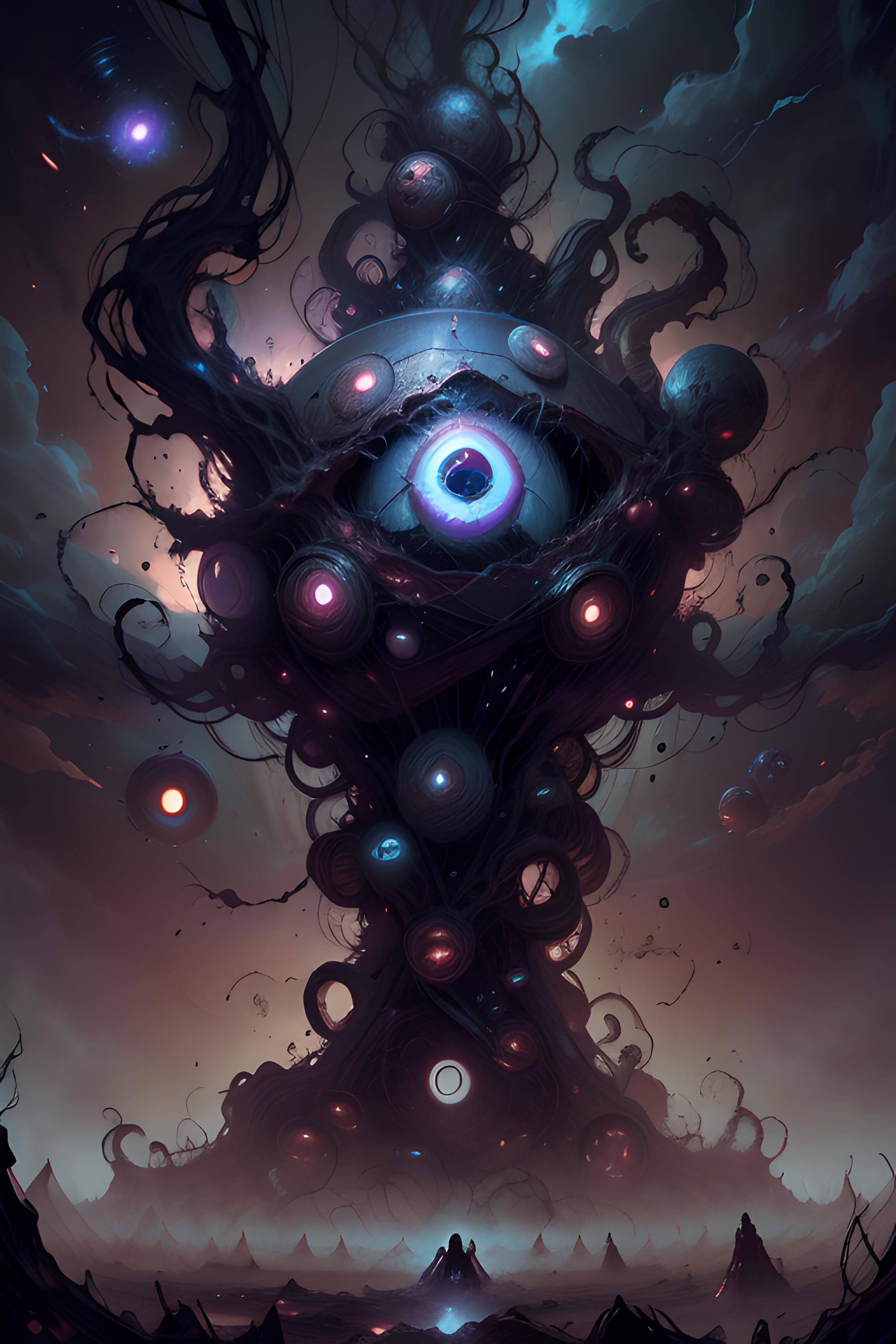 Cosmic Eldritch tech - World Morph image by BumofLords